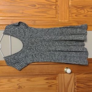 Love tree super soft deep v-back swing dress